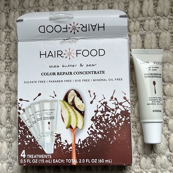 𝅺⭐️HAIR Food Color Repair Concentrate, Shea Butter and Pear, Pack of 4⭐️ - Picture 8 of 8